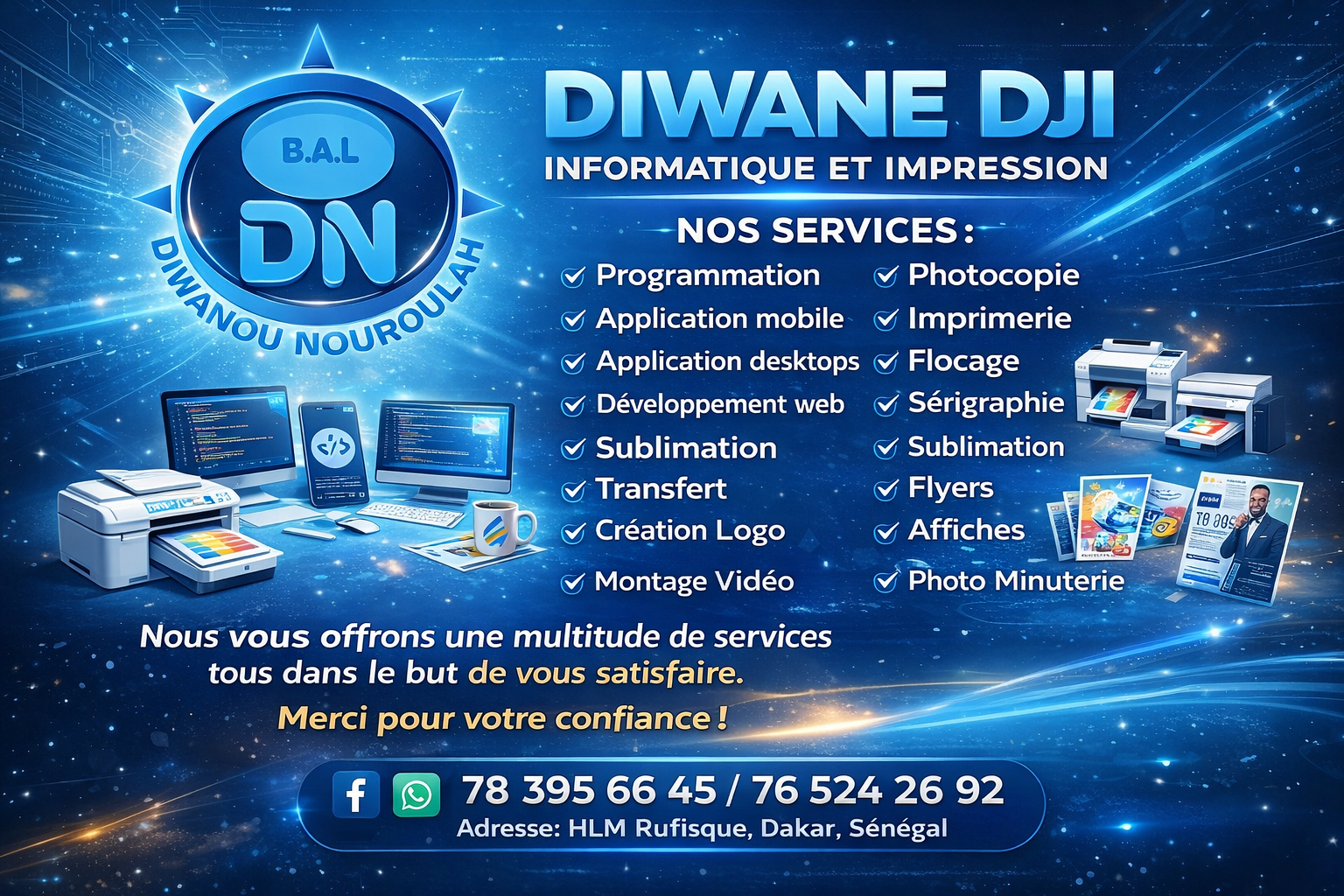 Projet publicitaire créatif